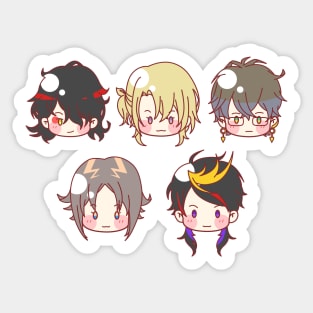 All members of Luxiem Sticker